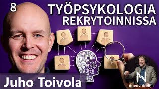 Thumbnail for podcast episode: Työpsykologia rekrytoinnissa Juho Toivola #neuvottelija 8