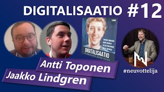 Thumbnail for podcast episode: Digitalisaation covid-19-murros Jaakko Lindgren Antti Toponen #neuvottelija 12