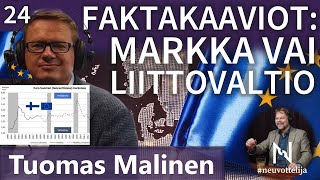 Thumbnail for podcast episode: #neuvottelija 24 - Tuomas Malinen Faktakaaviot - Markka vai Liittovaltio?