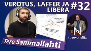 Thumbnail for podcast episode: #neuvottelija 32 - Verotus, Laffer ja Libera (Tere Sammallahti)