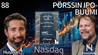 Thumbnail for podcast episode: Pörssin IPO-buumi | Husman | #neuvottelija 88