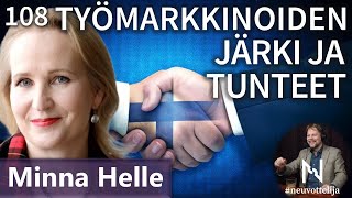 Thumbnail for podcast episode: Työmarkkinoiden järki ja tunteet Minna Helle #neuvottelija 108