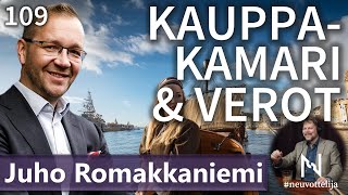 Thumbnail for podcast episode: Juho Romakkaniemi Kauppakamari ja verot #neuvottelija 109