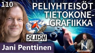 Thumbnail for podcast episode: Peliyhteisöt ja tietokonegrafiikka Jani Penttinen #neuvottelija 110