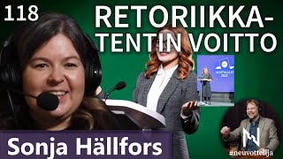 Thumbnail for podcast episode: HS retoriikkatentin voittaja Sonja Hällfors #neuvottelija 118