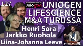 Thumbnail for podcast episode: Uniogen Lifescience M&A Turussa Leeve Ruohola Sora #neuvottelija 127