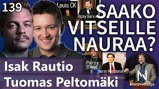 Thumbnail for podcast episode: Tuomas Peltomäki Isak Rautio Saako vitseille nauraa #neuvottelija 139