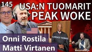 Thumbnail for podcast episode: USA:n Konservatiivituomarit vs Peak #Woke Matti H. Virtanen Onni Rostila #neuvottelija 145