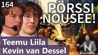 Thumbnail for podcast episode: Pörssi nousee! Kevin van Dessel Teemu Liila #neuvottelija 164