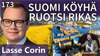 Thumbnail for podcast episode: Lasse Corin Suomi köyhä Ruotsi rikas #neuvottelija 173