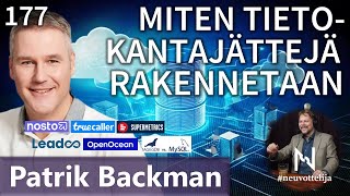 Thumbnail for podcast episode: Miten tietokantajättejä rakennetaan Patrik Backman Open Ocean #neuvottelija 177
