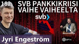 Thumbnail for podcast episode: SVB Pankkikriisi vaihe vaiheelta Jyri Engeström #neuvottelija 182
