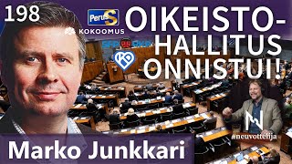 Thumbnail for podcast episode: Oikeistohallitus onnistui! Marko Junkkari #neuvottelija 196