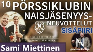 Thumbnail for podcast episode: Pörssiklubin naisjäsenyysneuvottelut Juho Lipsasen kanssa Sami Miettinen #neuvottelija Sisäpiiri