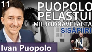 Thumbnail for podcast episode: Ivan Puopolo pelastui miljoonavelalta - Ivan vs Sami sijoittajana #neuvottelija Sisäpiiri 11