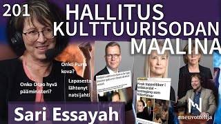 Thumbnail for podcast episode: Sari Essayah Hallitus kulttuurisodan maalina #neuvottelija 201