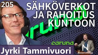 Thumbnail for podcast episode: Sähköverkot ja Rahoitus Kuntoon Jyrki Tammivuori #neuvottelija 205