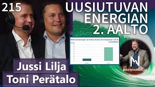 Thumbnail for podcast episode: Uusiutuvan energian 2. aalto Jussi Lilja Toni Perätalo Korkia #neuvottelija 215