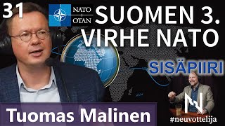 Thumbnail for podcast episode: Tuomas Malinen Suomen 3. Virhe NATO #neuvottelija Sisäpiiri 31