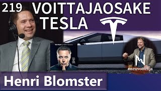 Thumbnail for podcast episode: Tesla Voittajaosake Henri Blomster #neuvottelija 219