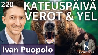 Thumbnail for podcast episode: Kateuspäivä verot YEL | Ivan Puopolo | #neuvottelija 220