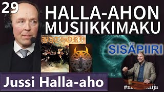 Thumbnail for podcast episode: Jussi Halla-ahon musiikkimaku #neuvottelija Sisäpiiri 29