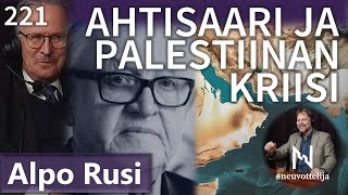 Thumbnail for podcast episode: Martti Ahtisaari Palestiinan kriisi Alpo Rusi #neuvottelija 221