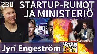 Thumbnail for podcast episode: Jyri Engeström Startup-runot ja ministeriö #neuvottelija 230