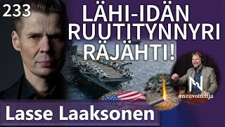 Thumbnail for podcast episode: Lähi-idän ruutitynnyri räjähti Lasse Laaksonen #neuvottelija 233
