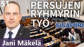 Thumbnail for podcast episode: Persuryhmyrin hallitustyö Jani Mäkelä #neuvottelija Sisäpiiri 51