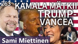 Thumbnail for podcast episode: Kamala mätkii Trump-Vancea Sami Miettinen #neuvottelija 263