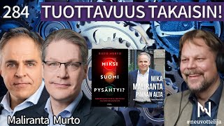 Thumbnail for podcast episode: Tuottavuus takaisin | Murto Maliranta | #neuvottelija 284