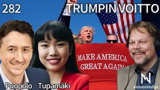 Thumbnail for podcast episode: Trumpin voitto | Puopolo Tupamäki | #neuvottelija 282