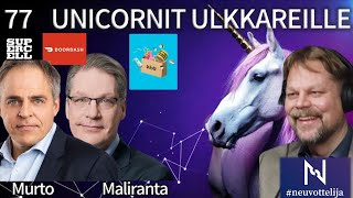 Thumbnail for podcast episode: Unicornit ulkkareille Risto Murto Mika Maliranta #neuvottelija Sisäpiiri 77
