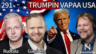 Thumbnail for podcast episode: Trumpin vapaa USA | Ruotsila Günsberg | #neuvottelija 291