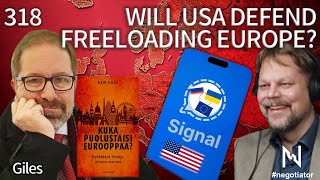 Thumbnail for podcast episode: Will USA defend Freeloading Europe | Giles | #negotiator 318