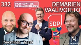 Thumbnail for podcast episode: Demarien vaalivoitto | Suominen Tontti | #neuvottelija 332