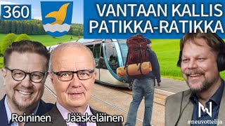 Thumbnail for podcast episode: Vantaan kallis Patikka-Ratikka | Roininen Jääskeläinen | #neuvottelija 360