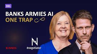 Thumbnail for podcast episode: Why Banks, Armies and AI All Fall Into the Same Trap | Erik Åkesson Elaine Stirling | Negotiator 391
