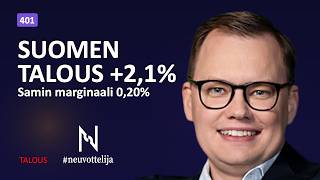 Thumbnail for podcast episode: Suomen talous +2,1 % — onko käänne tässä? | Lasse Corin | Neuvottelija 401