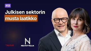 Thumbnail for podcast episode: 159 miljardin julkinen sektori, jota kukaan ei tutki | Kangasharju & Kujanpää | Neuvottelija 413