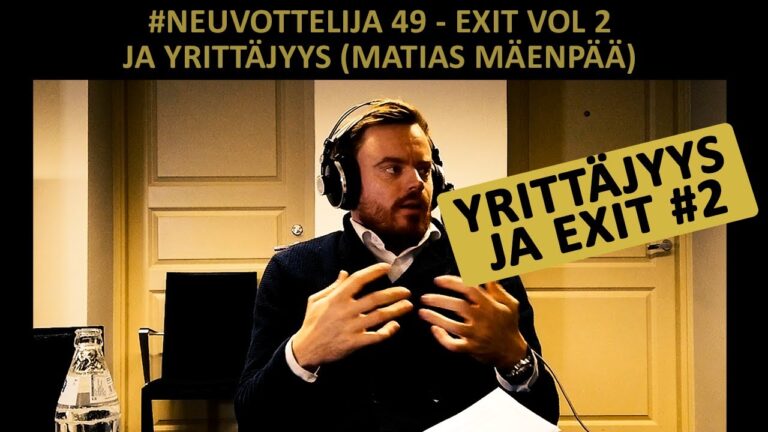 EXIT Vol 2 yrittäjyys (Matias Mäenpää) 49