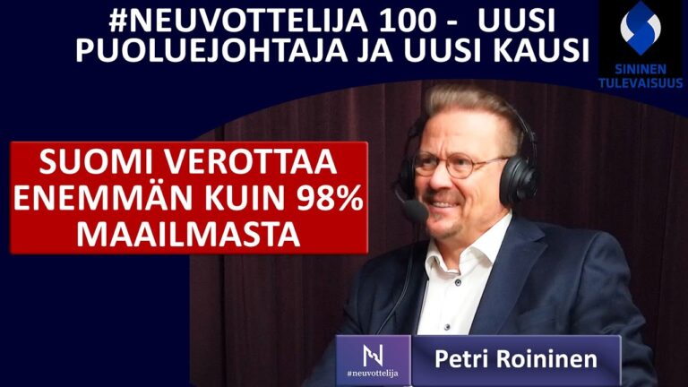 #neuvottelija 100 - Uusi puoluejohtaja ja uusi kausi (Petri Roininen)