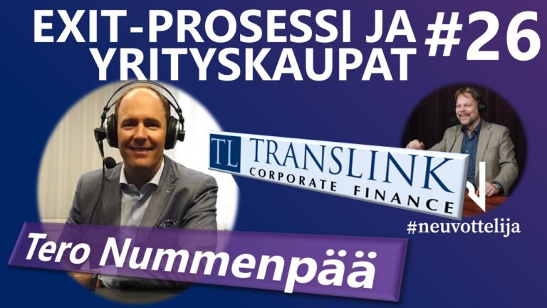 EXIT-prosessi ja yrityskaupat (Tero Nummenpää)