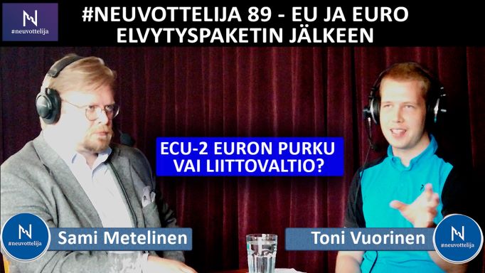Sami Metelinen Toni Vuorinen EU euro liittovaltio
